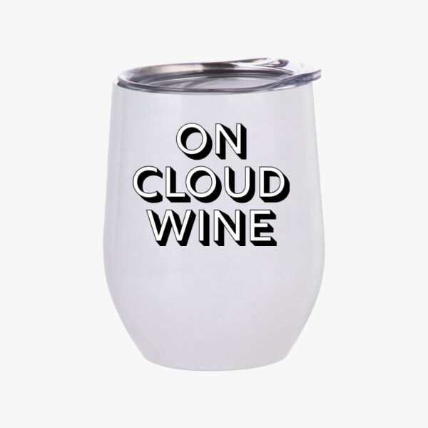Stemless Wine Glass with Lid (12oz/350ml) Thumbnail